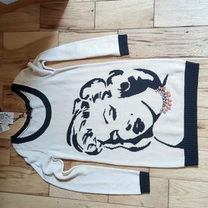 Betsey Johnson sweater dress or long sweater